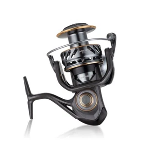 Carrete de pesca giratorio en alta mar con 66 libras de arrastre de carbono y protección impermeable IPX6 - Imagen 1 de 11