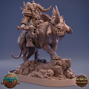 Miniaturas de fantasía bárbara de caballería Abnor Trueseer, mazmorras y dragones - Imagen 1 de 3