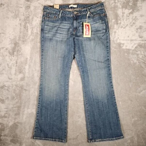 Levi's 545 Jeans Donna 18M (36X32) Stivaletto Basso Taglio Blu Denim - Foto 1 di 17