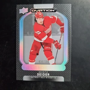 2021-22 Upper Deck Ovation Standing Ovation #101 Moritz Seider #414/500 - Bild 1 von 2