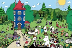 Puzzle Moomins serie 1000 pezzi Giappone Yanoman 10-1348 - Foto 1 di 1