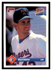 1993 Donruss #374 DAN SMITH Texas Rangers ~G2N