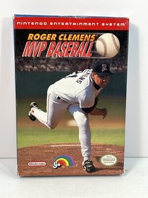 Roger Clemens' MVP Baseball NES Game Cartridge Sleeve Styrofoam Box Nintendo 