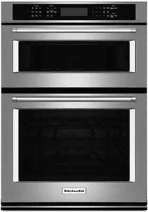 KitchenAid KOCE500ESS 30 Inch Double Combination Electric Wall Oven Stainless St - Picture 1 of 6