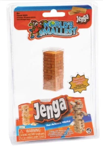 World's Smallest Jenga Game New In Pack Christmas Stocking Stuffer Novelty Toy - Picture 1 of 2