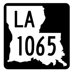 Louisiana State Highway 1065 Sticker Decal R6323 Highway Route Sign - Picture 1 of 1