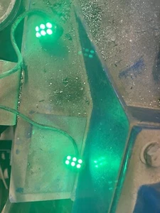 2pc Under Fender Lights - Green - Used but working - Picture 1 of 7