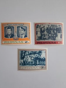 Philippines - Postage Set Honors Champions of Human & Civil Rights - Kennedys - Picture 1 of 4