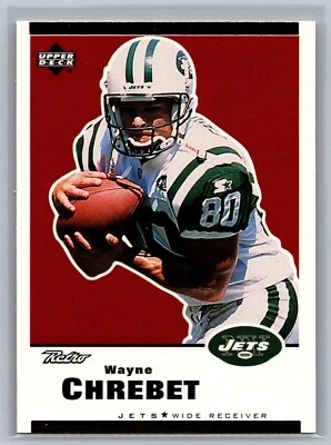1999 Topps Retro Wayne Chrebet #106 Gold #138/175 MADE - Image 1 of 2