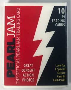 Pearl Jam baseball card pack boston 2018 fenway park red sox