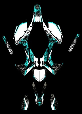 Graphic Kit Vinyl Wrap CRF 450R HONDA CRF450R 450 R Decals Sticker motorcross - Image 1 of 4