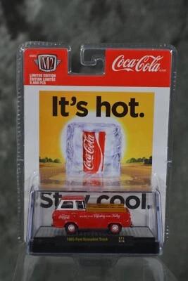 M2 Machines 1:64 Die Cast Coca Cola Limited 1965 Ford Econoline Truck - Image 1 of 2