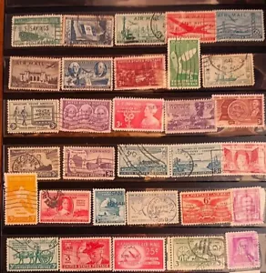 US 1940-1950 RARE COMMEMORATIVE STAMPS LOT USED US1940 - Picture 1 of 2
