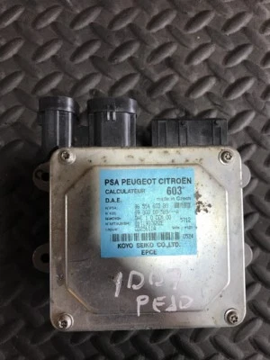 Peugeot 1007 1.6 2005-2010 anno Servosterzo ECU 9655460380 6900000589/--A - Immagine 1 di 4