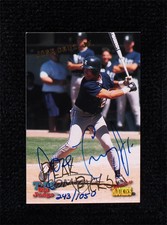 1996 Signature Rookies Old Judge Peak Picks Auto /1050 Jose Cruz Jr #P2 Auto