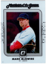 2016 Donruss Optic Masters Of The Game #MG7 Mark McGwire Cardinals 🔥⚾🔥