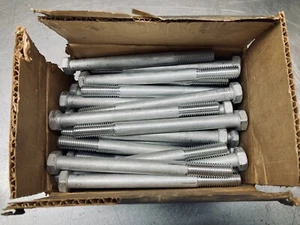 4er Set ALU Sechskant Maschinenschraube Schraube 1/2-13 x 6" NOS Harper Teilgewinde - Bild 1 von 3