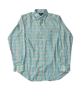 Vineyard Vines Men's Slim Fit Tucker Plaid Button Up Shirt - Size M - Picture 1 of 5