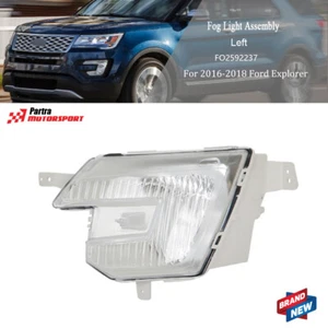 Faro antiniebla halógeno transparente con bombillas para Ford Explorer 2016-2018 lado izquierdo derecho - Imagen 1 de 12