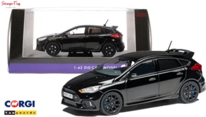 CORGI 1/43 FORD FOCUS MK3 RS SHADOW BLACK VA15305 - Bild 1 von 4