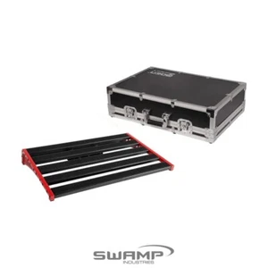 MOEN Guitar Effects Pedal Bridge + Heavy Duty Flight Case - Fits 8-10 pedals - Picture 1 of 12