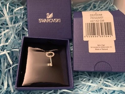 Colgante Swarovski Secret Key CRY/RHS 42/1x2CM 5030704 NUEVO CON ETIQUETAS Foto 1 de 3