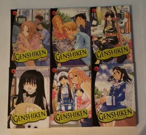 Genshiken de Kio Shimoku Volumen 1-6 ~ Libro de bolsillo DelRey ~ Fuera de impresión - Imagen 1 de 6