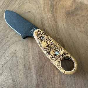 Graveguard scales compatible with Kabar BK-14 Eskabar knife (w/hardware) - Picture 1 of 4