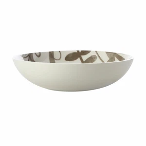 Maxwell & Williams Dusk bowl, Floral pattern bowl, Porcelain, Taupe 20cm - Picture 1 of 2