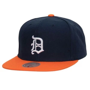Detrioit Tigers ""D"" Cooperstown Mitchell & Ness MLB Baseball Druckknopflasche Mütze Kappe - Bild 1 von 4