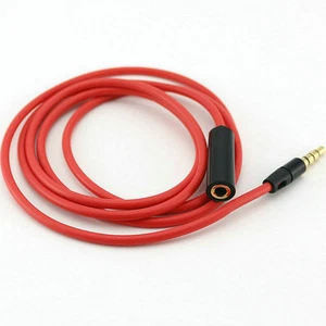 4ft 3.5mm 4-Pole AUX Extension Cable Stereo Audio Headphone Male to Female - Picture 1 of 3
