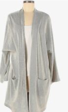 Donni Ribbed Sweater Coat Sandwash Cardigan Womens One Size Fits 0 to 16
