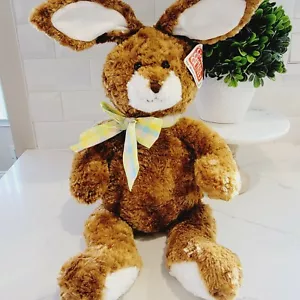 NEW GUND Soft Chocolate TRUFFLE Brown Bunny Rabbit Stuffed Animal MSRP:$39.99 - Picture 1 of 12