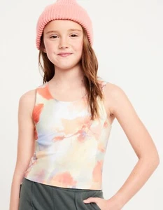 Old Navy Kid Girls Active PowerSoft Ruched-Strap Tank Top Size XL (14-16) - Picture 1 of 4