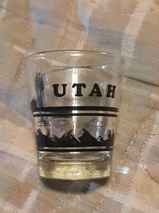STATE OF UTAH 2oz Glass Shotglass Shot Glass - Picture 1 of 9