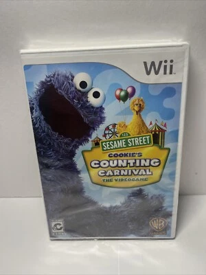 Sesame Street: Cookies Counting Carnival Nintendo Wii Not For Resale Ver NFR - Image 1 of 4