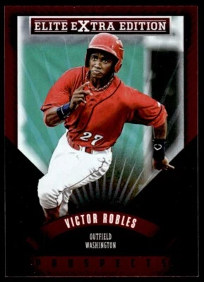 2015 Panini Elite Extra Edition Victor Robles Washington Nationals #192 R101 - Image 1 of 2
