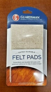 1 paquete de 2 almohadillas de fieltro Guardsman 3,5""x6"" cada una - Imagen 1 de 2