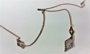Stroili collana in rame e filo d`argento con pendente. - Foto 1 di 6