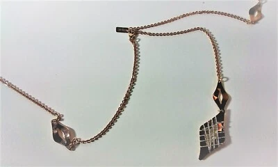 Stroili collana in rame e filo d`argento con pendente.  - Immagine 1 di 4