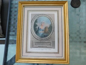 Antique Heinrich Guttenberg Perrette Boudoir Framed - Chelsea House - Picture 1 of 8