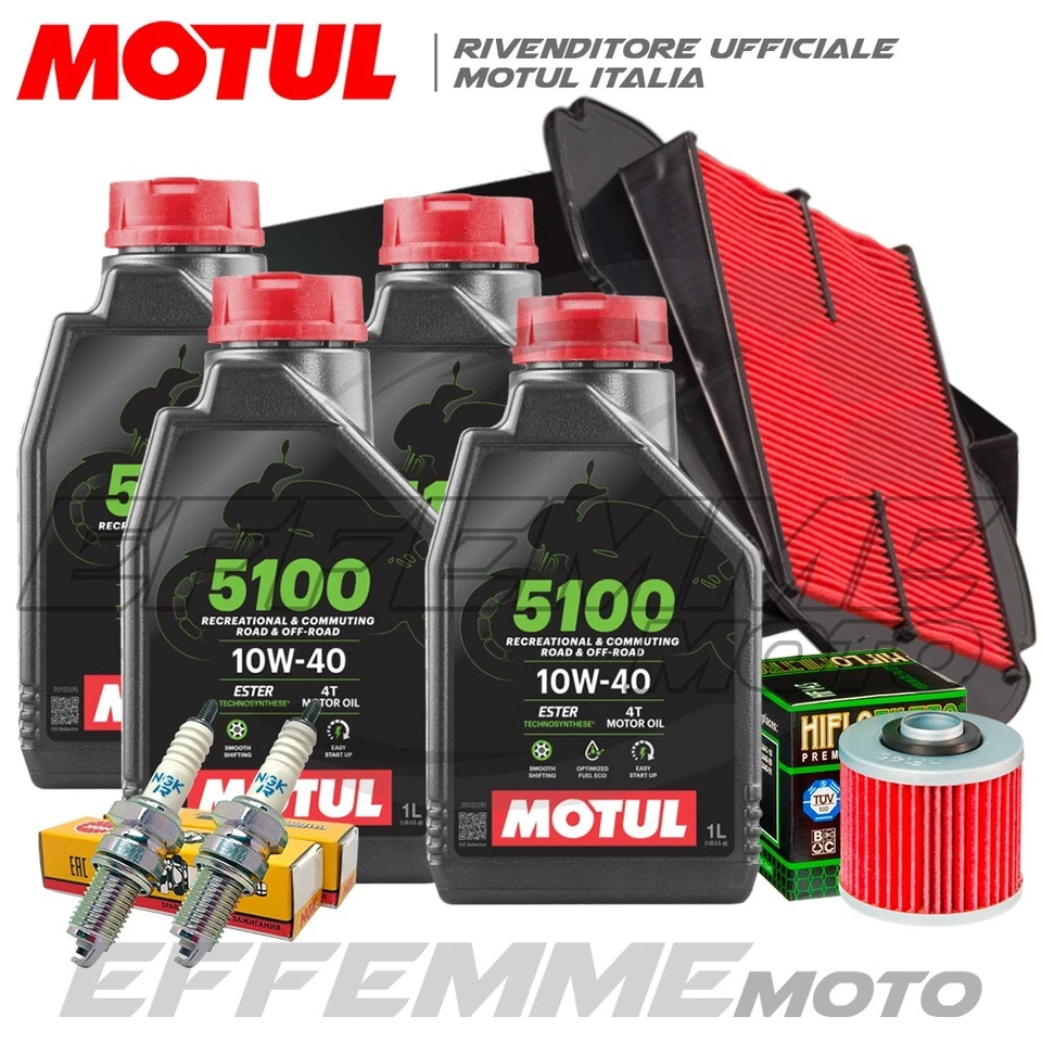 Tagliando YAMAHA TDM 900 2002-2014 Con/Senza Abs (5100 10W40 + Filtri + candele) - Immagine 1 di 1