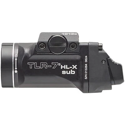 Алюминиевая рейка Streamlight 69505 TLR-7 HL-X SUB USB серия 6000 1913 г., 1000 лм - Изображение 1 из 2