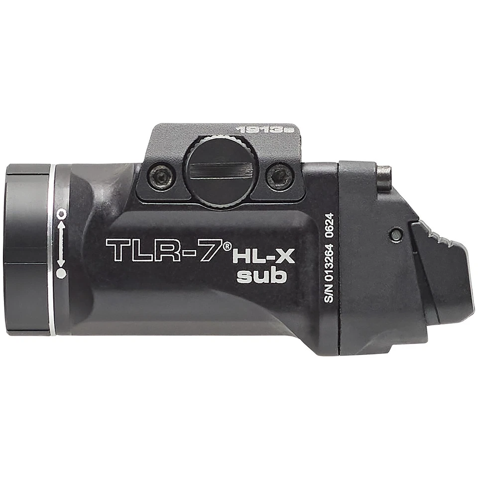 Streamlight 69505 TLR-7 HL-X Versatile High-Lumen Multi-Fuel Weapon Light for