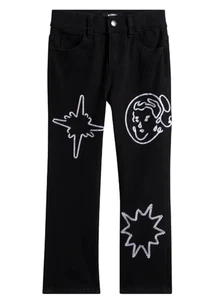 New Billionaire Boys Club Kids BB West Jeans Black MSRP $140 SIZE 7/8 - Picture 1 of 4
