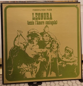 Ferdinando Paër – Leonora (Ossia L'amore Conjugale) 3 LP BOX SET. VG++ - Picture 1 of 2
