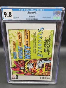Eternals #1 1:100 Jack Kirby CGC 9.8 Hidden Gem Variant Marvel 2021 / SHIPS FREE - Picture 1 of 3