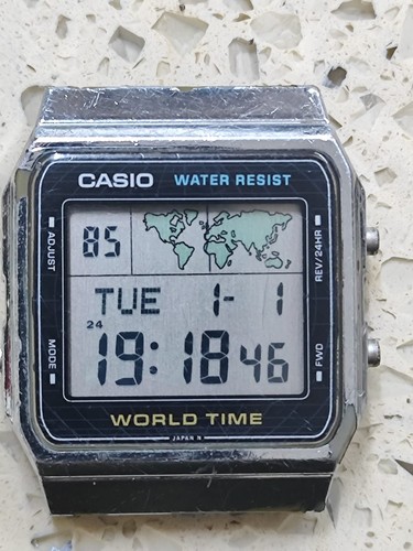 【美品】​CASIOゲームウォッチ ファイティングラビットCG-94 1985年 Casio Fighting Rabbit CG-94 Game Watch 1985 Vintage Rare Working