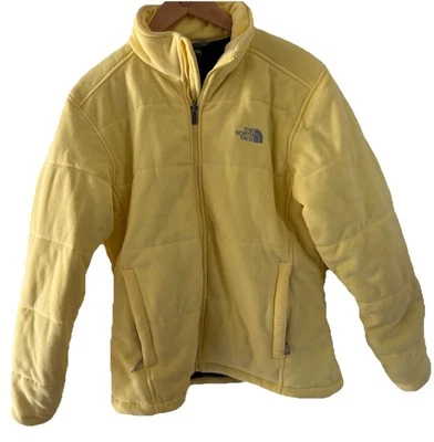 Mujer North Face Polar Puffer Amarillo - Talla Grande Foto 1 de 4