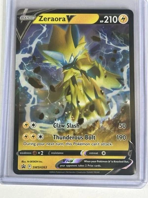 Zeraora V SWSH263 SWSH: Sword & Shield Promo Cards Holo - Image 1 of 2